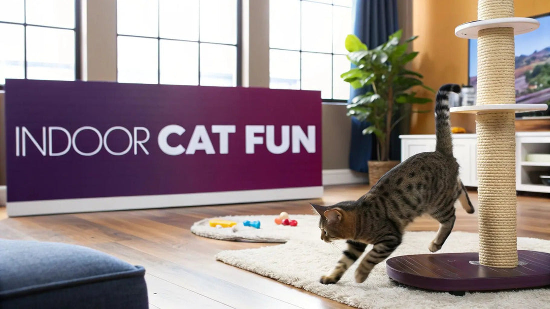 How to Entertain Indoor Cats: A Purr-fect Guide to a Happy Kitty - FloofChonk