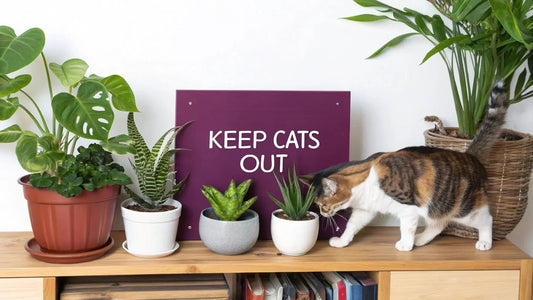 How to Keep Cats Out of Potted Plants: Top Tips & Tricks - FloofChonk