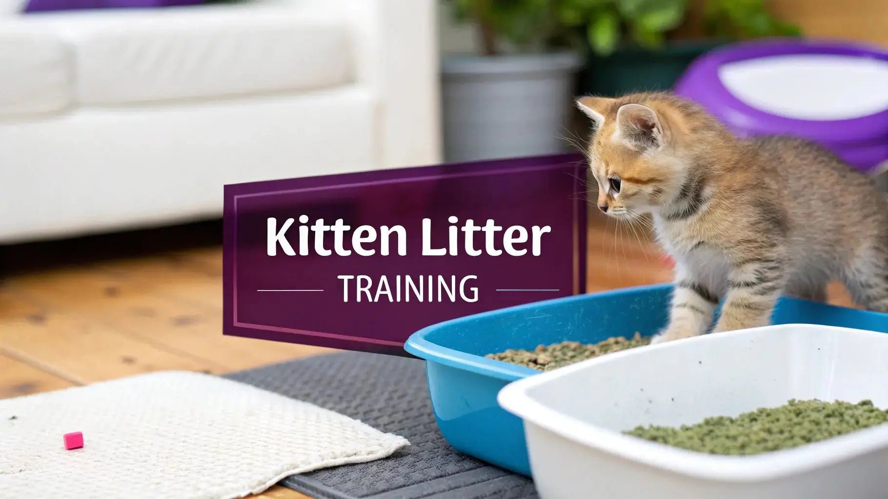 How to Litter Train a Kitten: A Simple Guide from Floofie! 🐾 - – FloofChonk