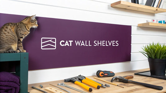 How to make cat wall shelves: Easy, safe, stylish cat perch ideas