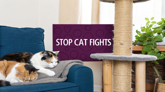 How to Stop Cats from Fighting: A Paw-some Guide to Feline Peace 😼 - FloofChonk