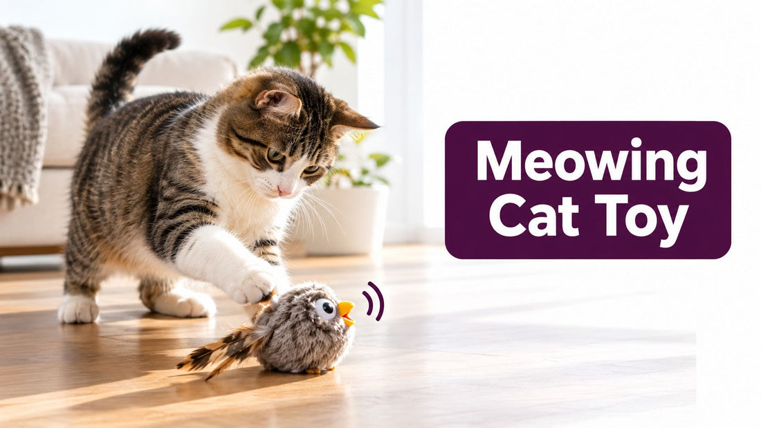 Meowing Cat Toy Guide: Enrichment That Purrs - FloofChonk