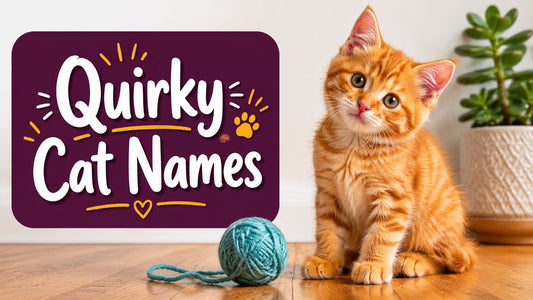 Quirky Cat Names: 8 Pawsome Categories of Ideas - FloofChonk
