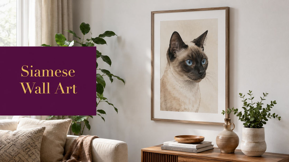 Siamese Cat Wall Art: Styles & Decor Tips 2026 - FloofChonk