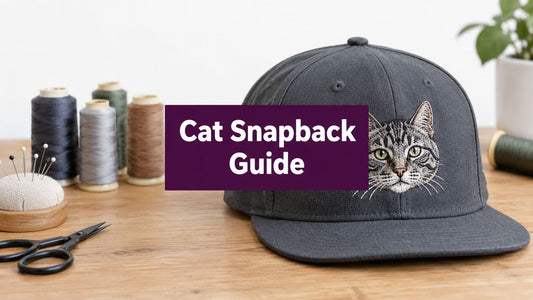 Snapback Hats Embroidered: The Cat Lover's Ultimate Guide - FloofChonk