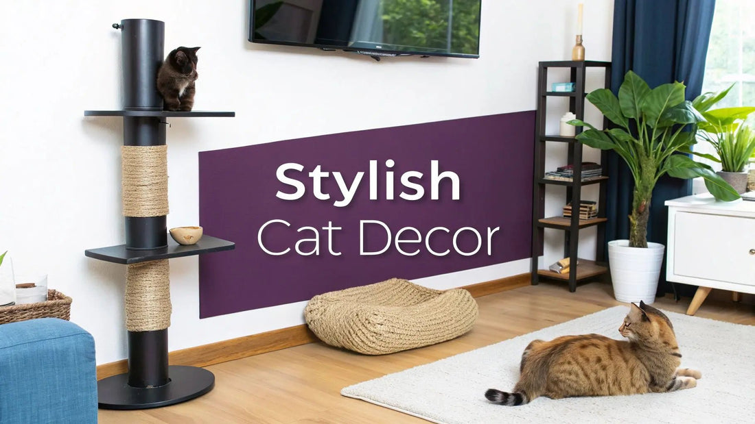Stylish Cat Home Decor for Modern Homes - FloofChonk