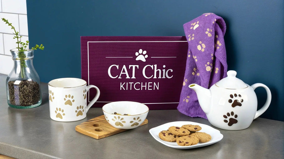 Stylish Cat Themed Kitchen Items for a Playful Space - FloofChonk