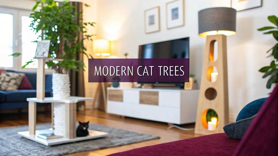 Stylish Modern Cat Trees Furniture for Your Home 😻 - FloofChonk