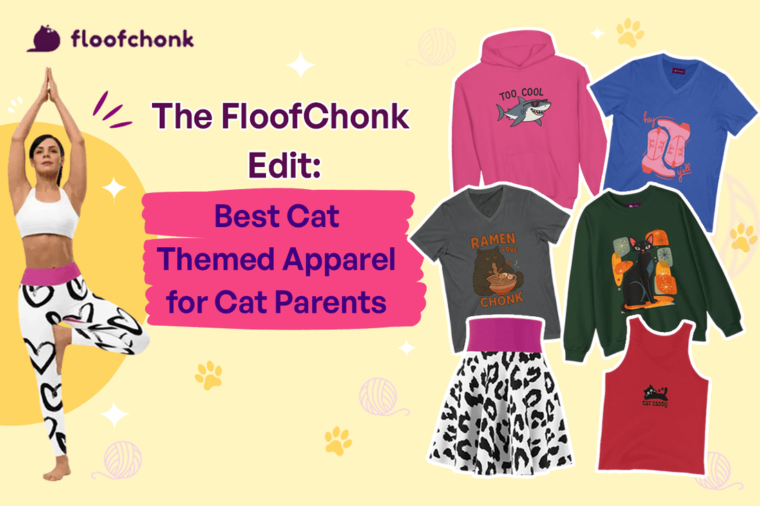 The FloofChonk Edit: Best Cat Themed Apparel for Cat Parents - FloofChonk