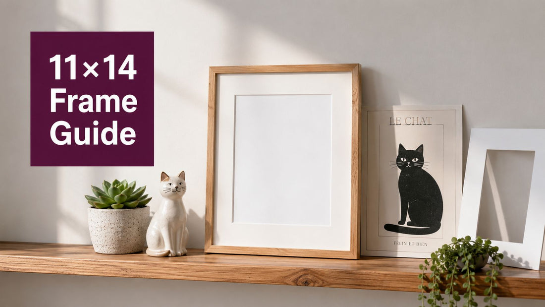 The Purr-fect 11 by 14 Frame Guide for Cat Lovers - FloofChonk