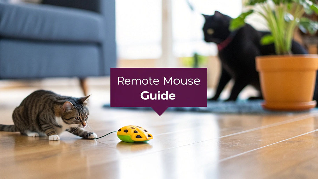 The Ultimate Guide to Remote Mouse Cat Toys - FloofChonk