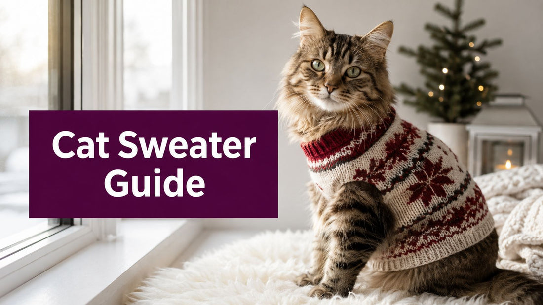 Ugly Sweaters for Cats: A Paw-sitively Safe Guide - FloofChonk