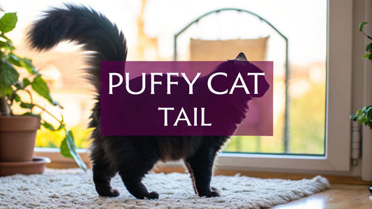 Why Do Cats Tails Get Puffy A Guide to Feline Feelings 😼 - FloofChonk