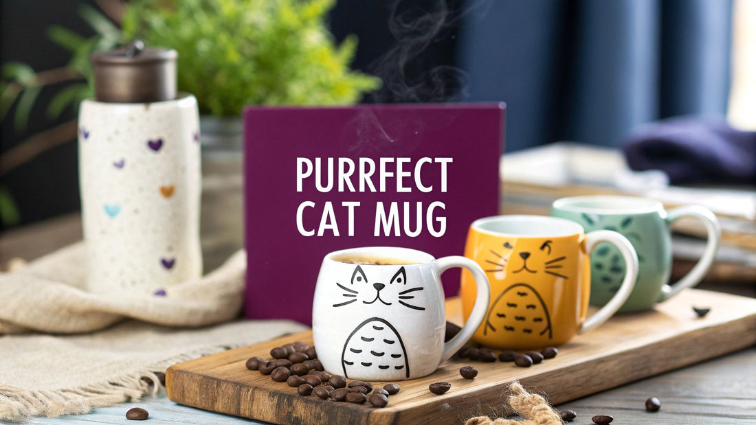 Your Guide to Choosing the Purrfect Cat Mug Ceramic - FloofChonk