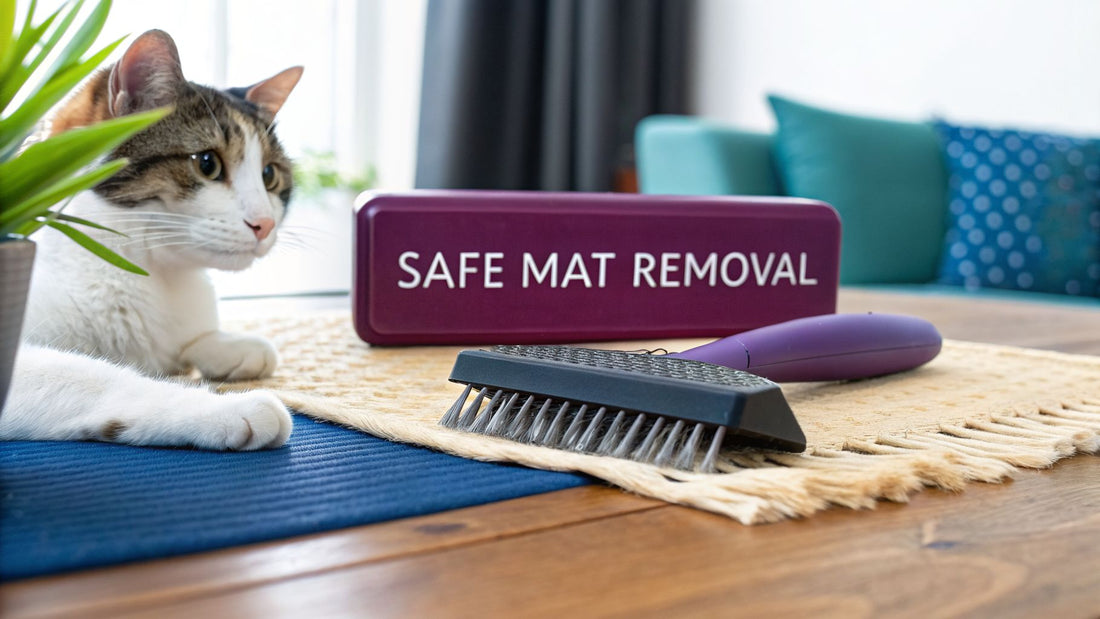 Your Guide to Safe Matted Cat Hair Removal at Home - FloofChonk