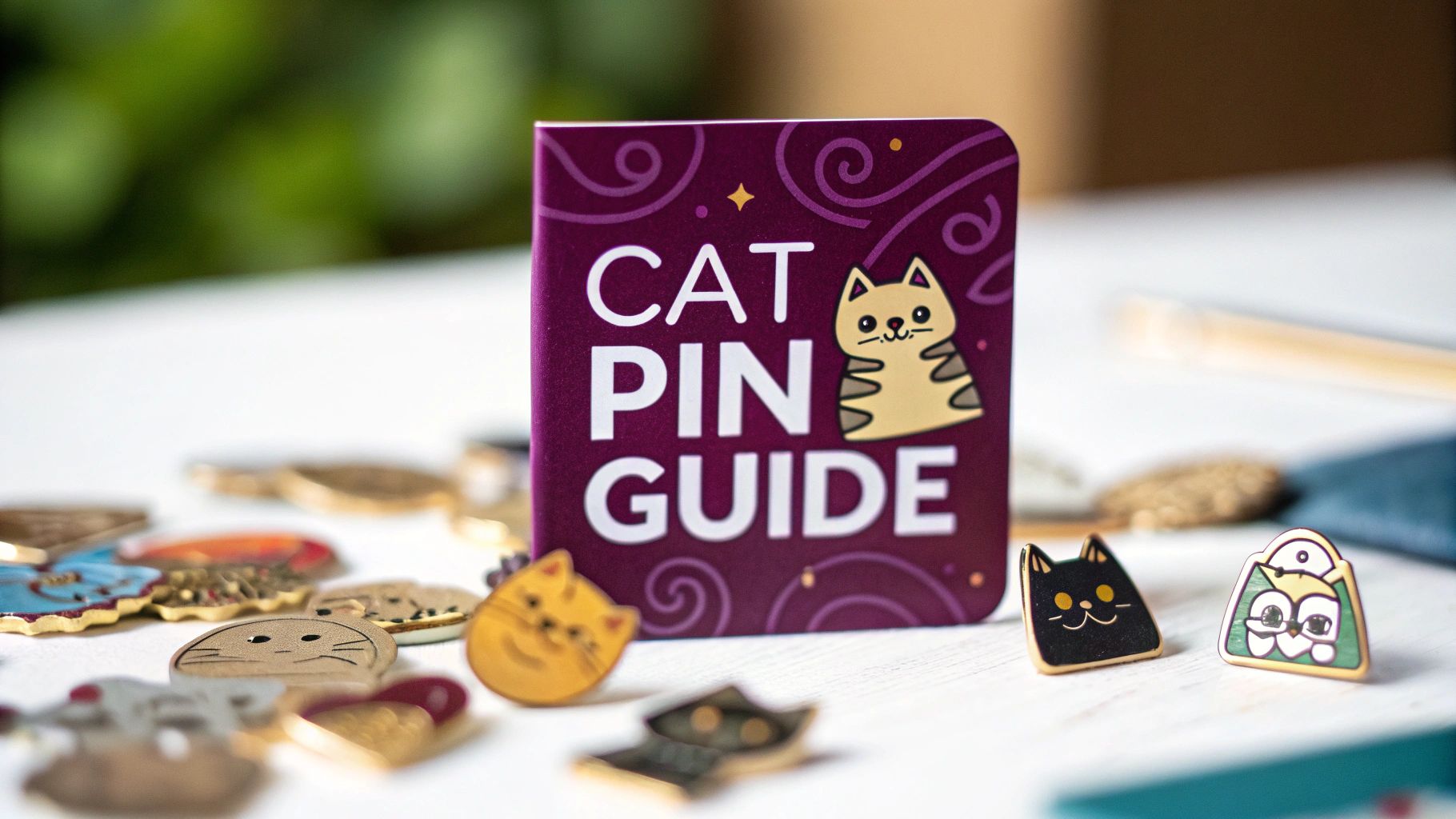 Pin Cat Rtist Your Guide to Starting an Enamel Pin Cat Collection – FloofChonk