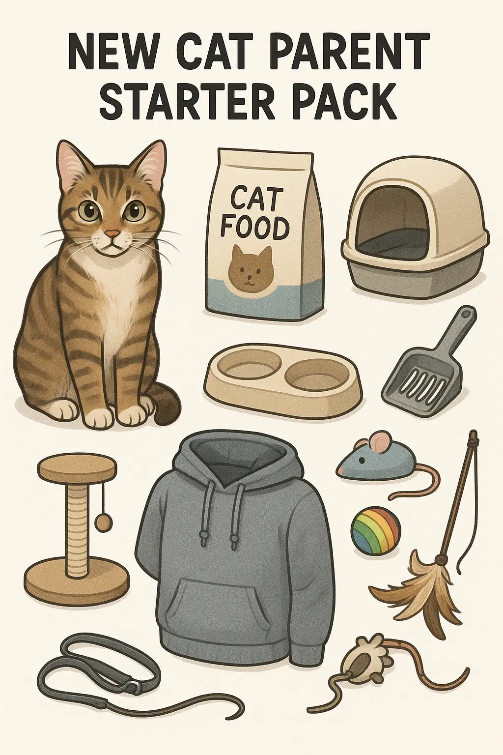 New-Cat-Parent-Starter-Pack FloofChonk