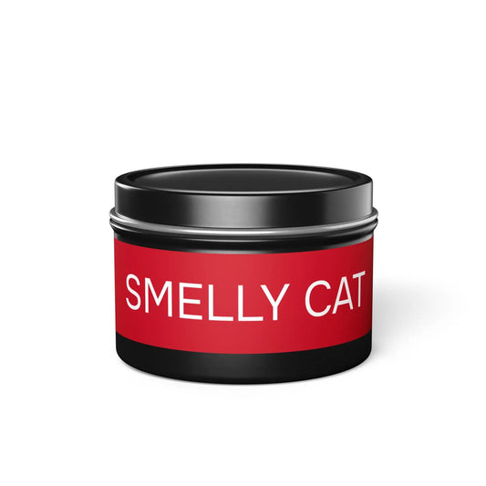 Tin Candles - Smelly Cat Aromatherapy for Cat Lovers Printify