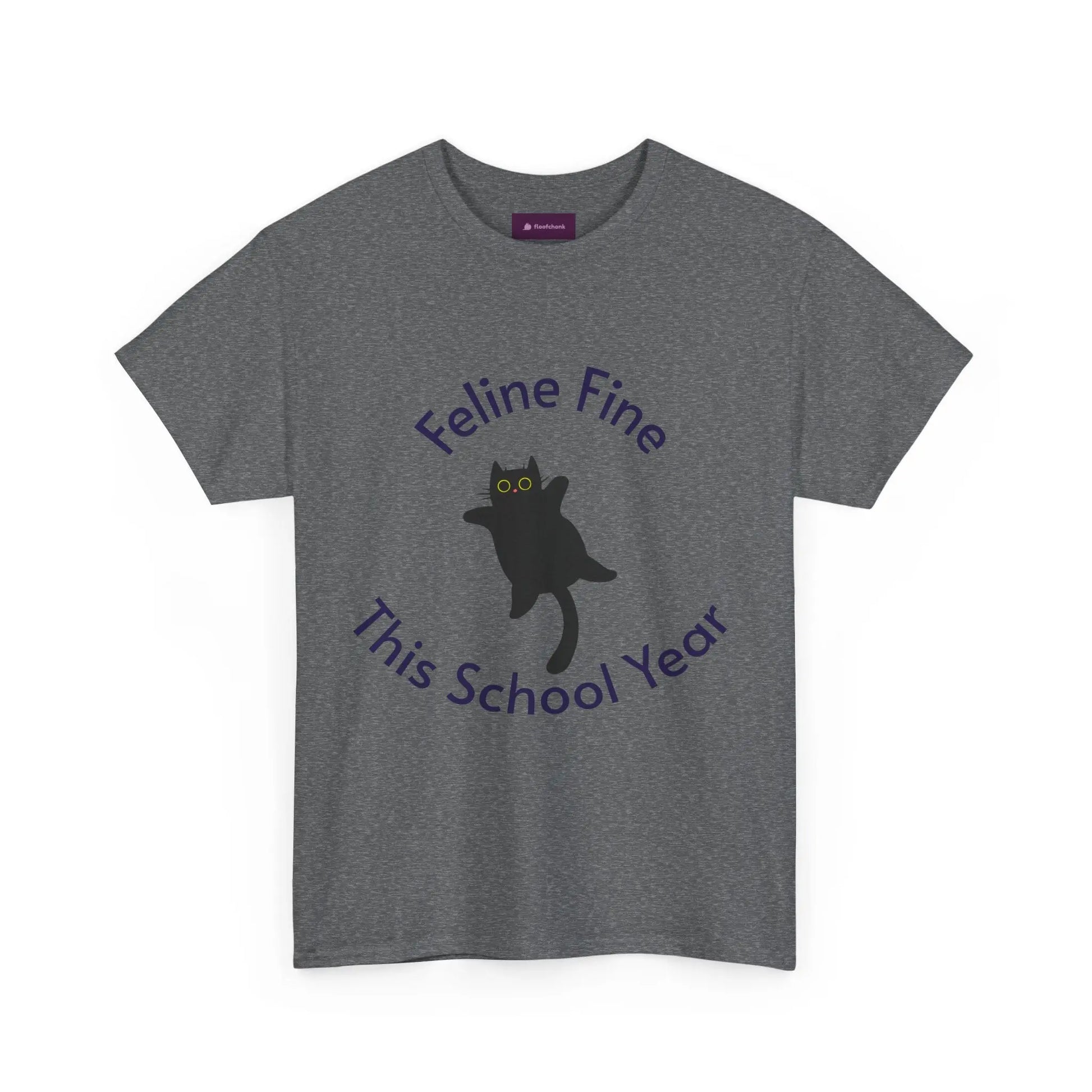 Feline Friends Back-to-School Tee, Cat Lover T-Shirt, Gift for Pet Owners, Cute Cat Shirt, Unisex Funny Tee, School Year Apparel Printify