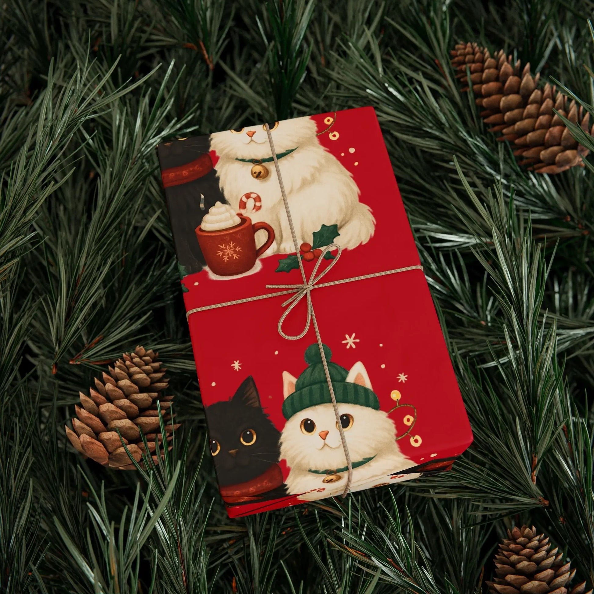 Holiday Wrapping Paper Roll Printify