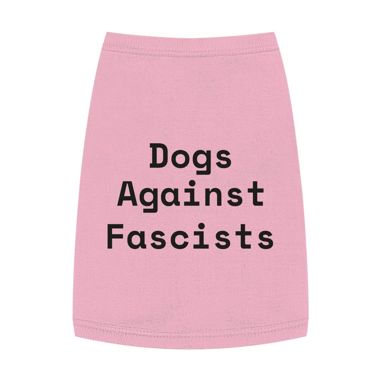 Dogs Against Fascists Tank Top Printify