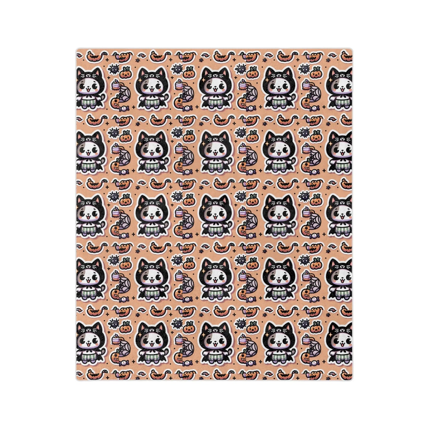 Velveteen Blanket - Cute Animal Themed Cozy Decorative Throw for Kids and Teens - FloofChonk