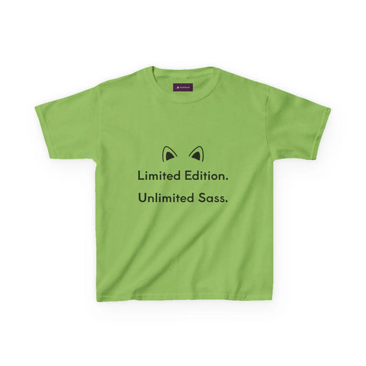 Limited Edition Unlimited Sass Kids Tee Printify