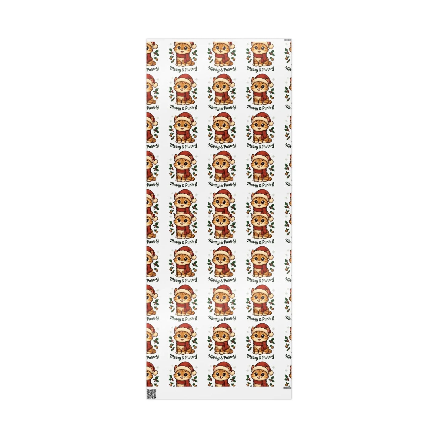 Wrapping Paper Roll - Festive Animal Printify