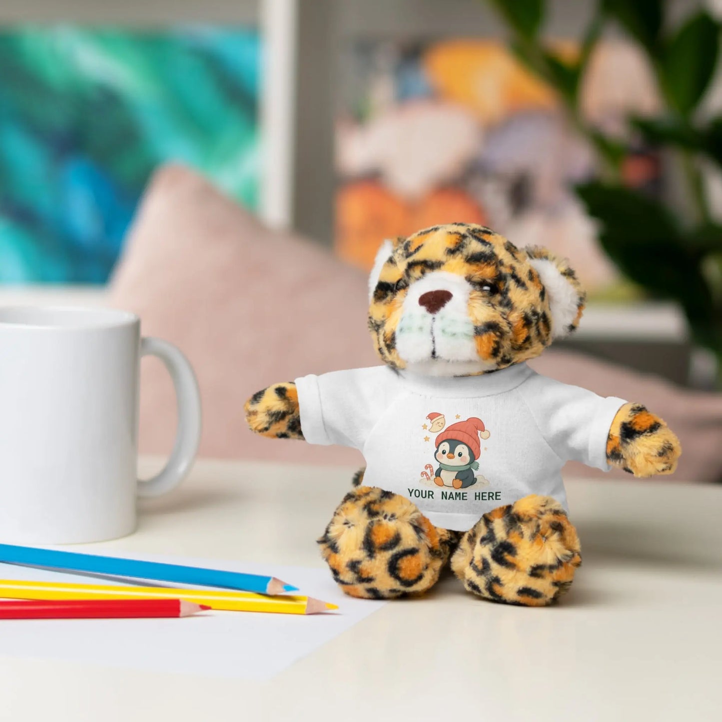 Penguin Teddy Bear Printify