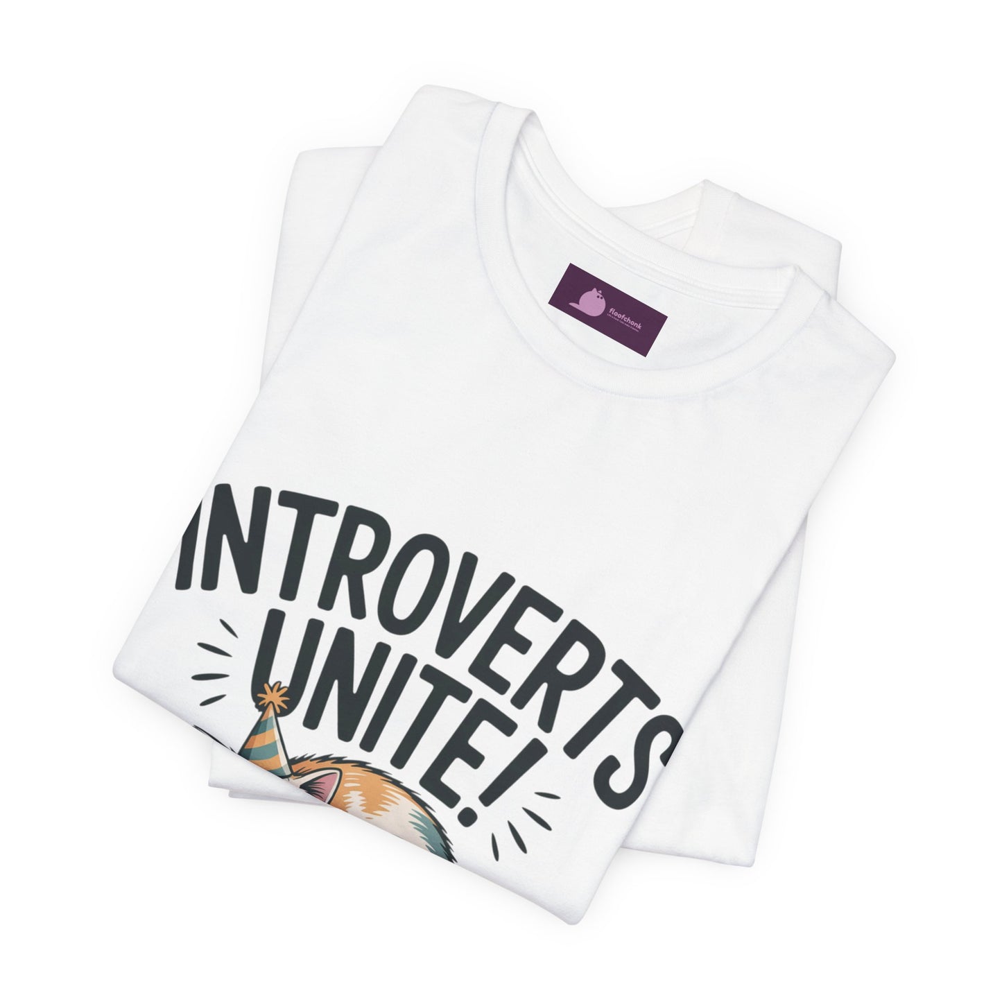 Introverts Unite (In the Corner) T-Shirt | funny holiday shirt, holiday survival tee Printify