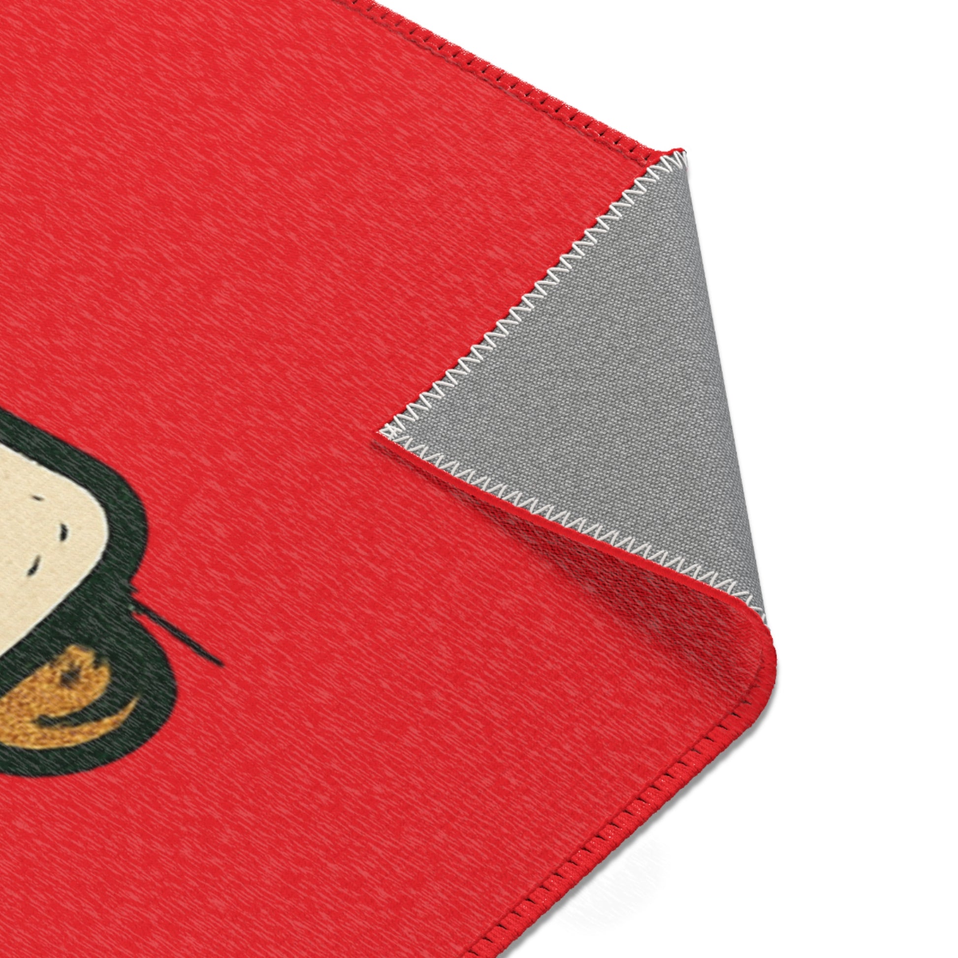 Christmas Cat Area Rug — ‘Nice, Naughty’ Funny Holiday Doormat Printify