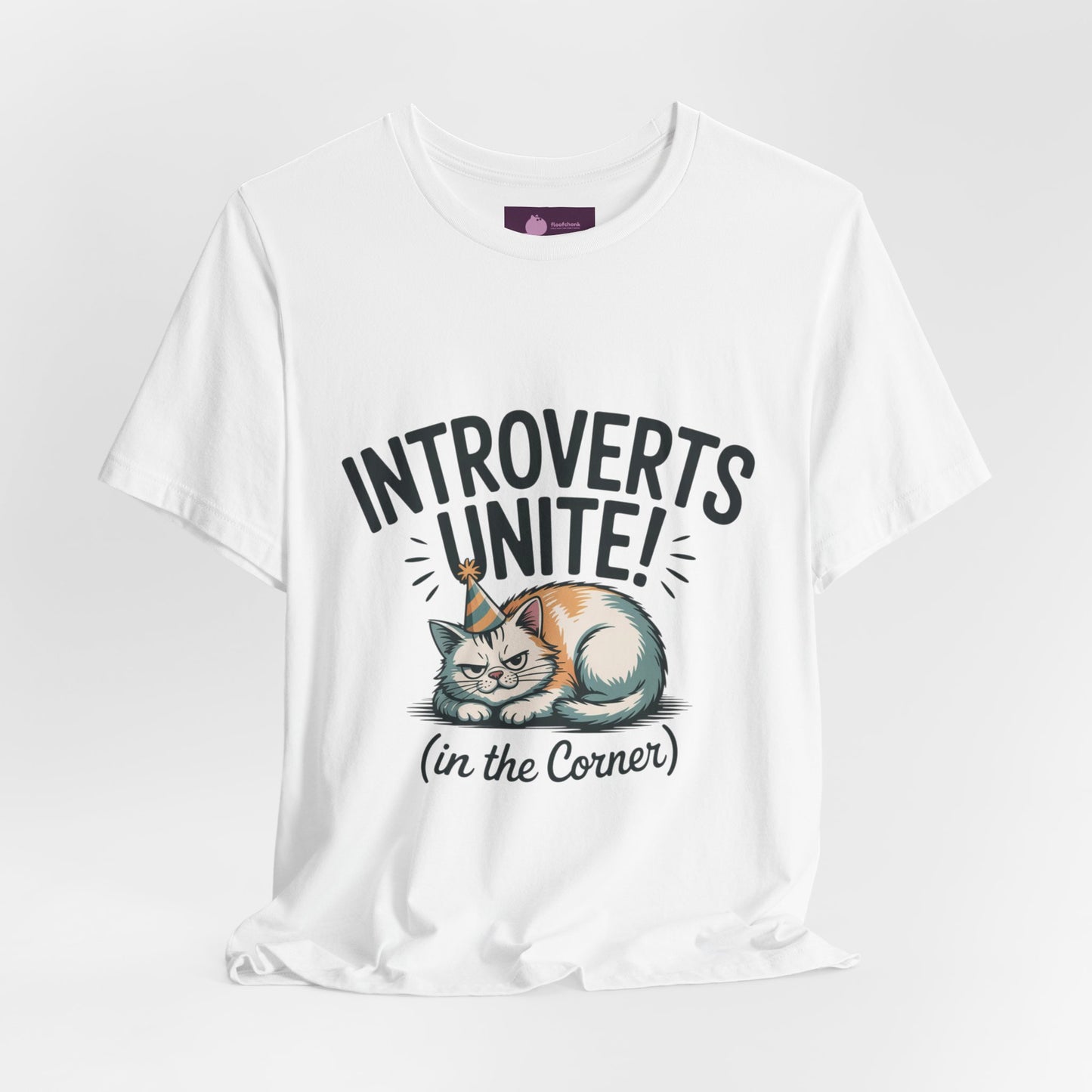 Introverts Unite (In the Corner) T-Shirt | funny holiday shirt, holiday survival tee Printify