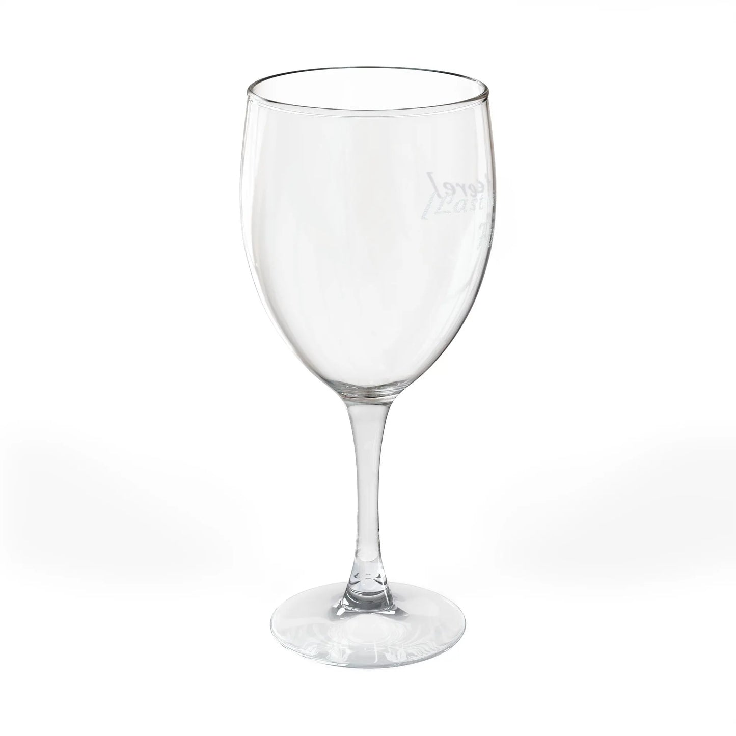 Engraved 10.5oz Wine Glass — Personalized Family Name Stemware Printify