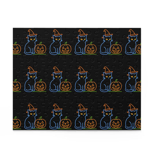 Halloween Cat Puzzle - 500-Piece