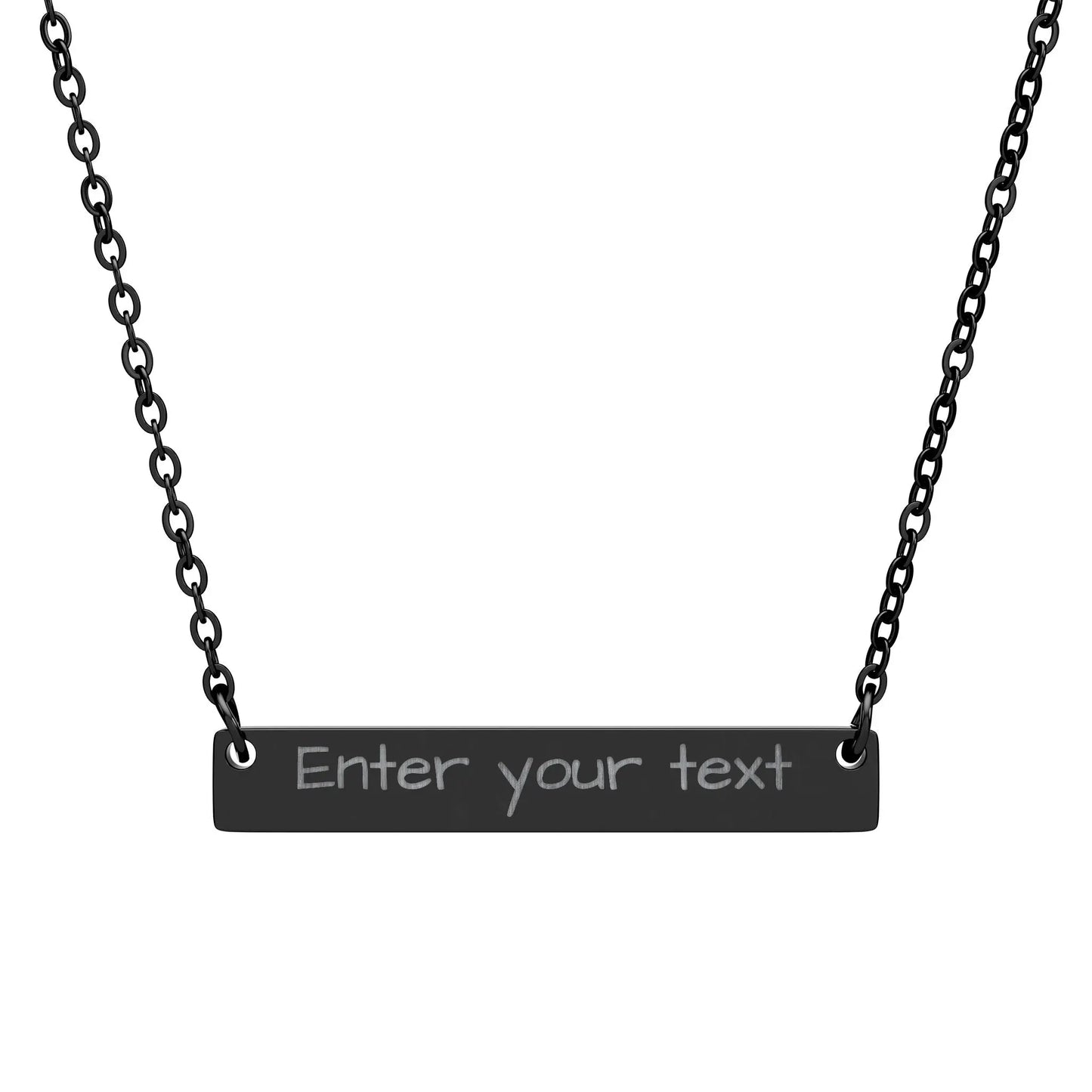 Necklace Personalized Engraved Printify