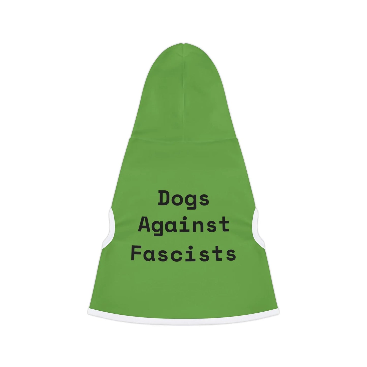 Dogs Against Fascists Pet Hoodie Printify