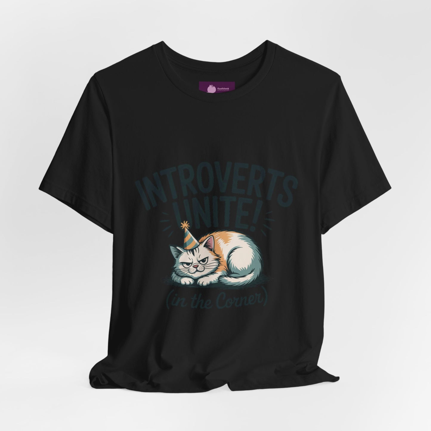 Introverts Unite (In the Corner) T-Shirt | funny holiday shirt, holiday survival tee Printify