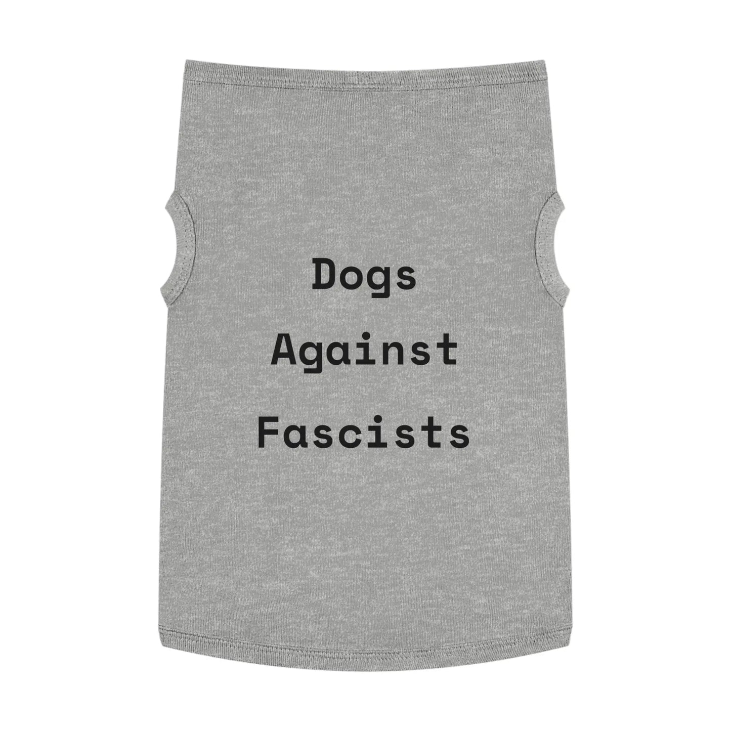 Dogs Against Fascists Tank Top Printify