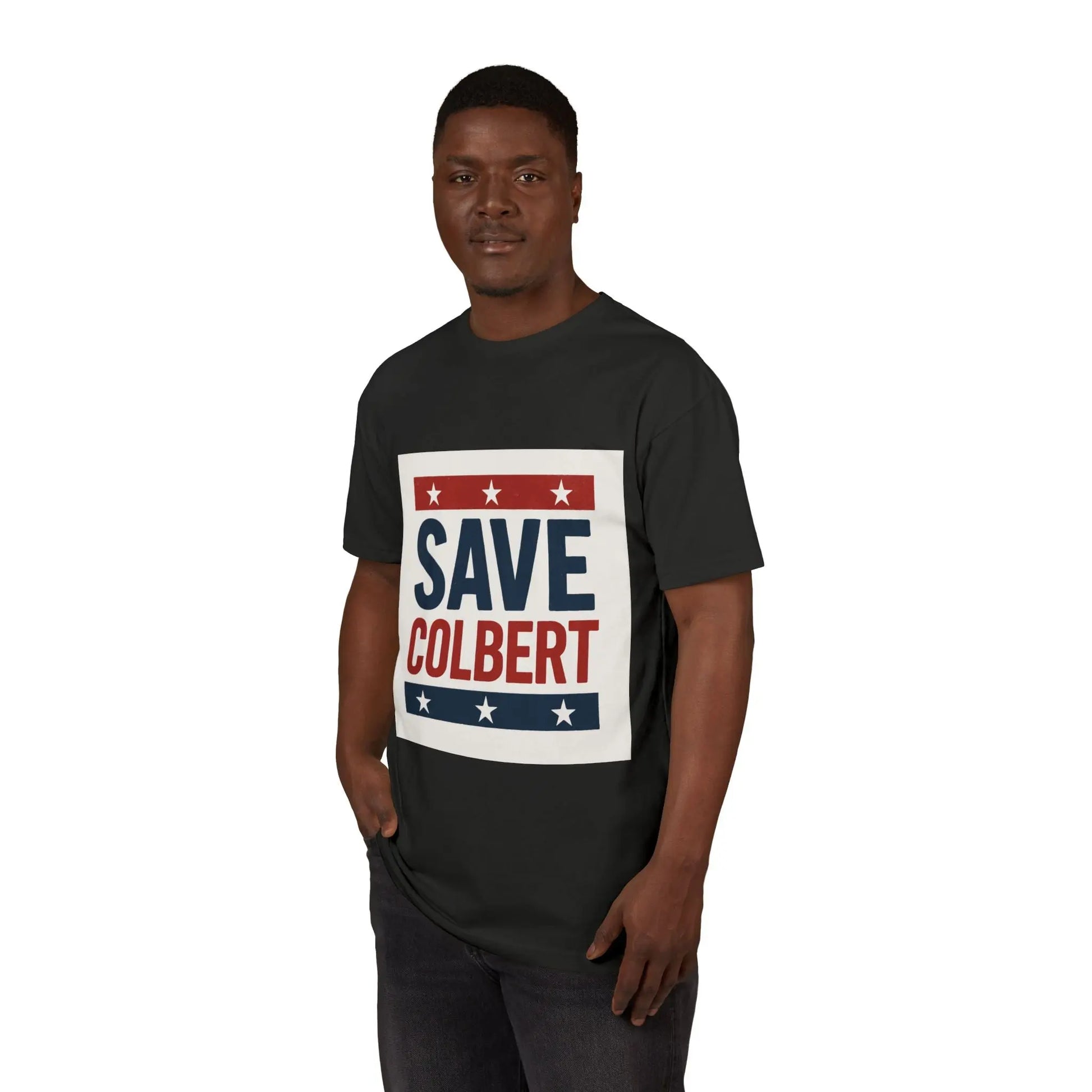 Save Colbert Unisex T-Shirt - Ferris Bueller Style 80s Movie Inspired Resistance Tee Printify
