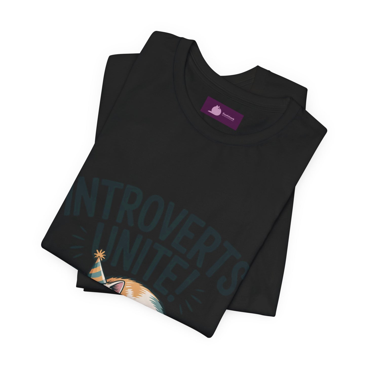 Introverts Unite (In the Corner) T-Shirt | funny holiday shirt, holiday survival tee Printify