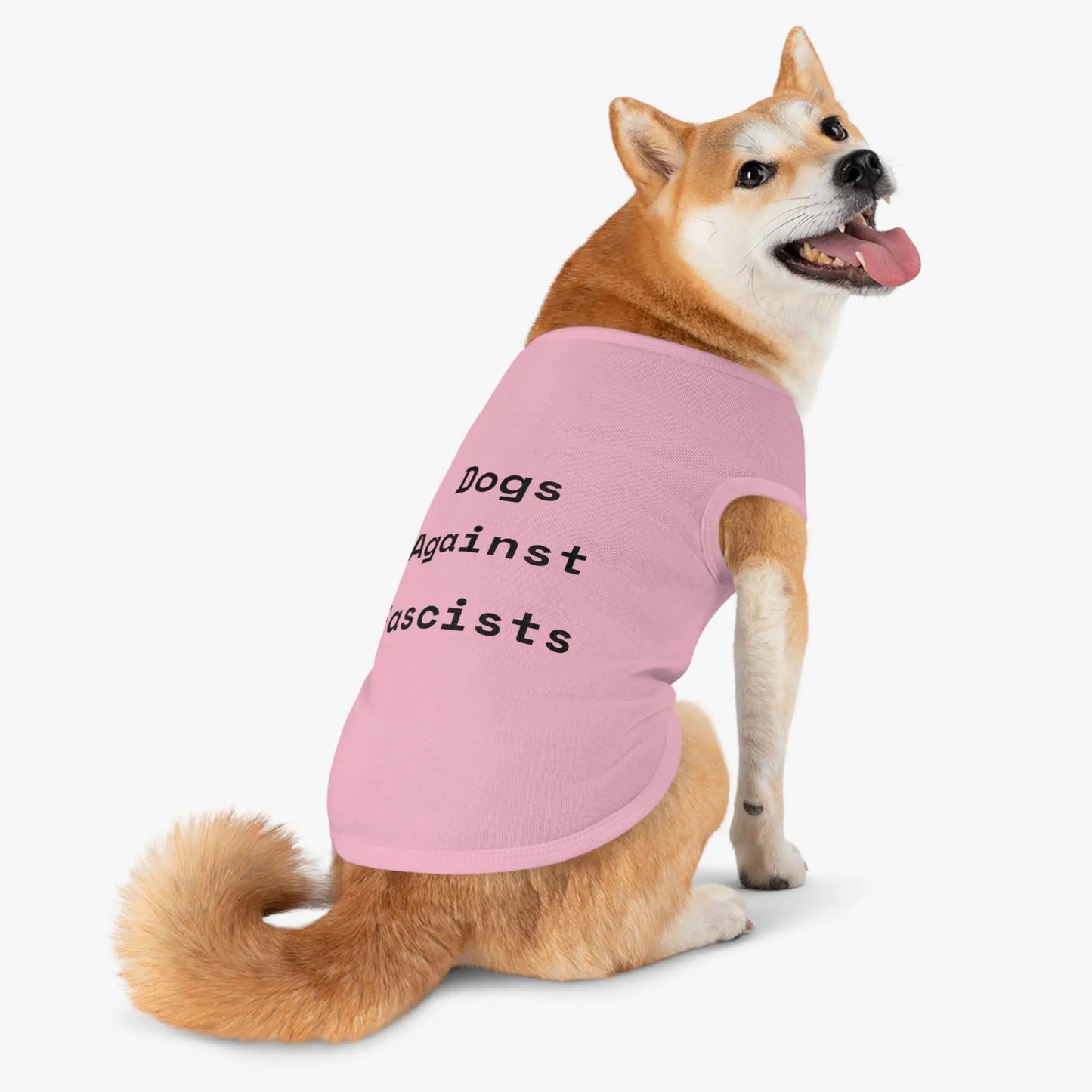 Dogs Against Fascists Tank Top Printify
