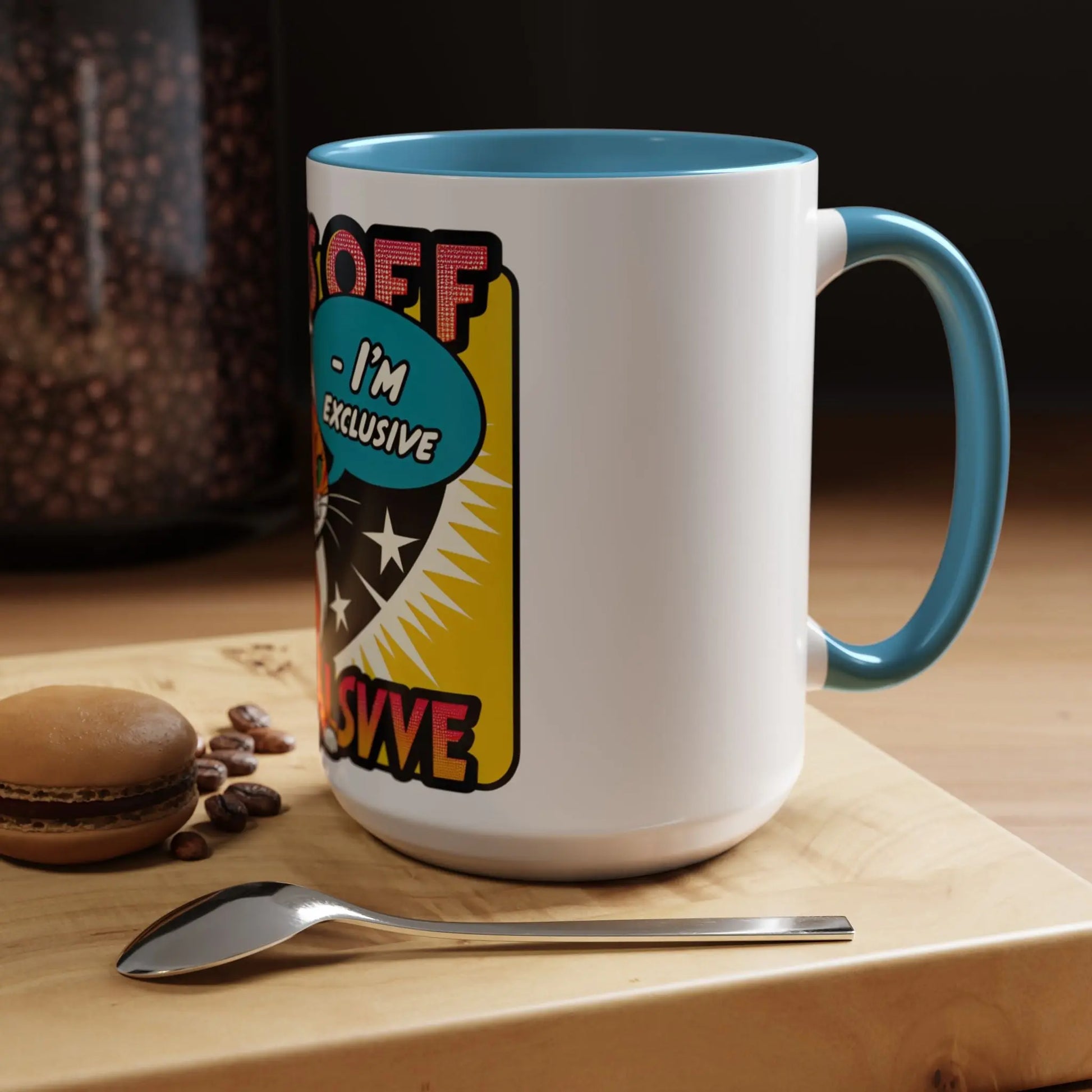 Exclusive Cat Coffee Mug - Paws Off Design, Funny Cat Mug, Gift for Cat Lovers, Coffee or Tea Cup, Birthday or Holiday Gift Printify