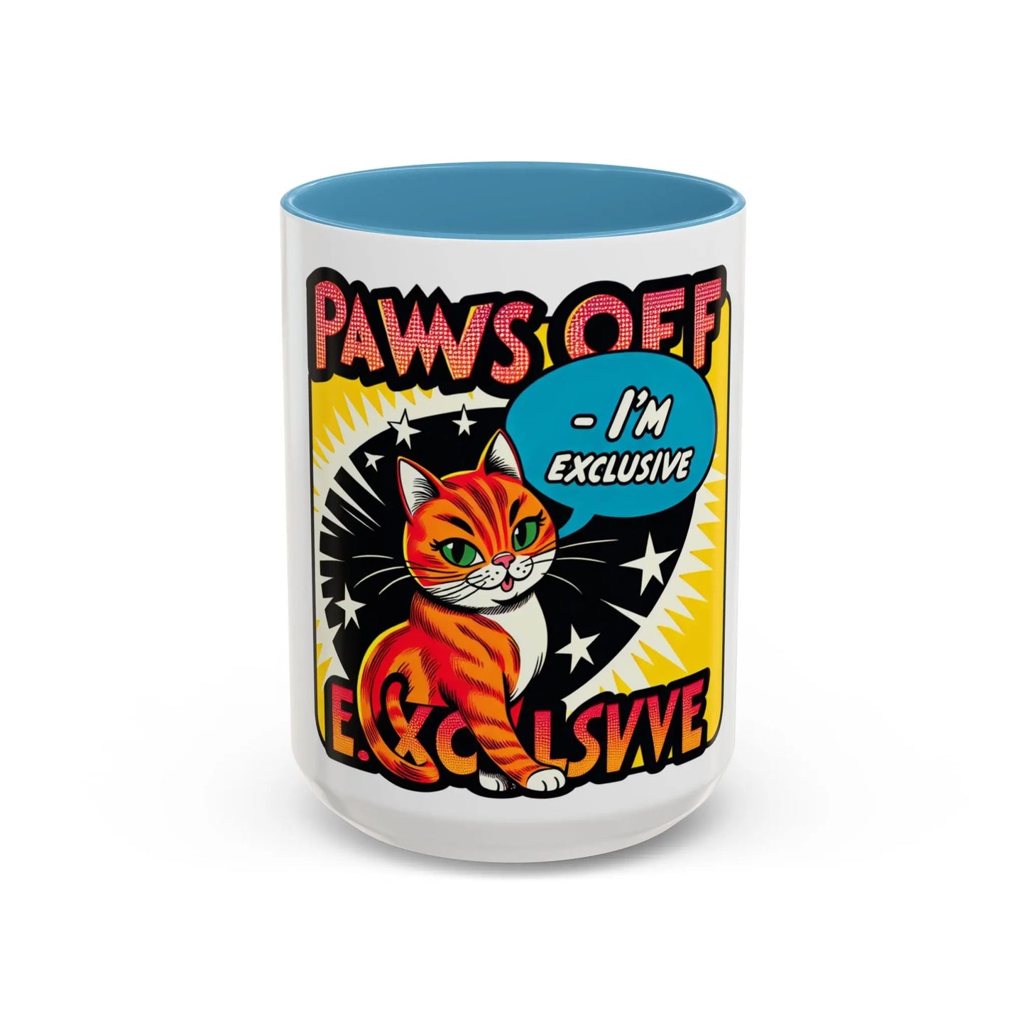 Exclusive Cat Coffee Mug - Paws Off Design, Funny Cat Mug, Gift for Cat Lovers, Coffee or Tea Cup, Birthday or Holiday Gift Printify