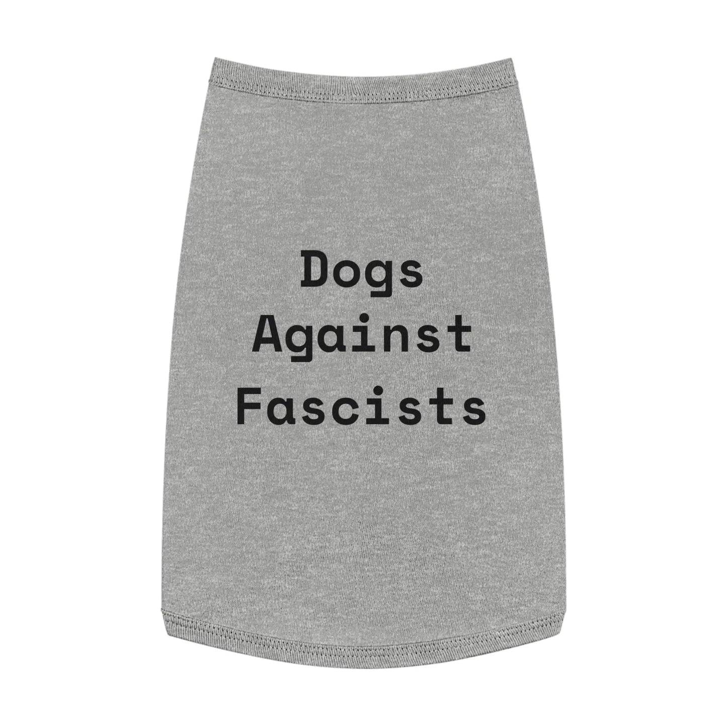 Dogs Against Fascists Tank Top Printify