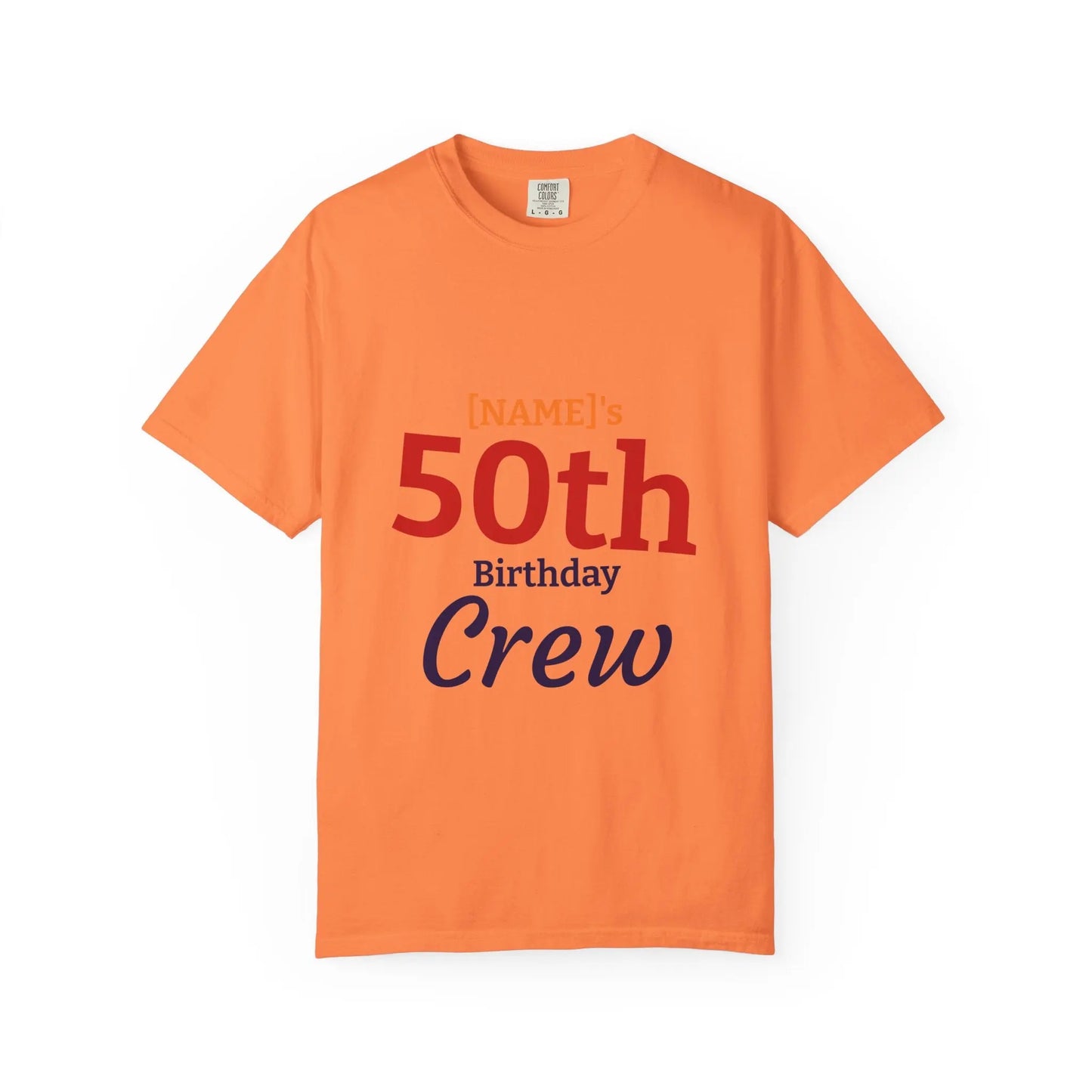 Crew T-Shirt - 'Still Spinning at 50' Retro Boombox Tee Printify