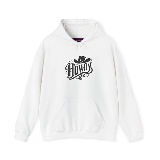 Cozy Howdy Unisex Hoodie Sweatshirt - Fall Winter Casual Wear Gift for Men Women Teens Printify