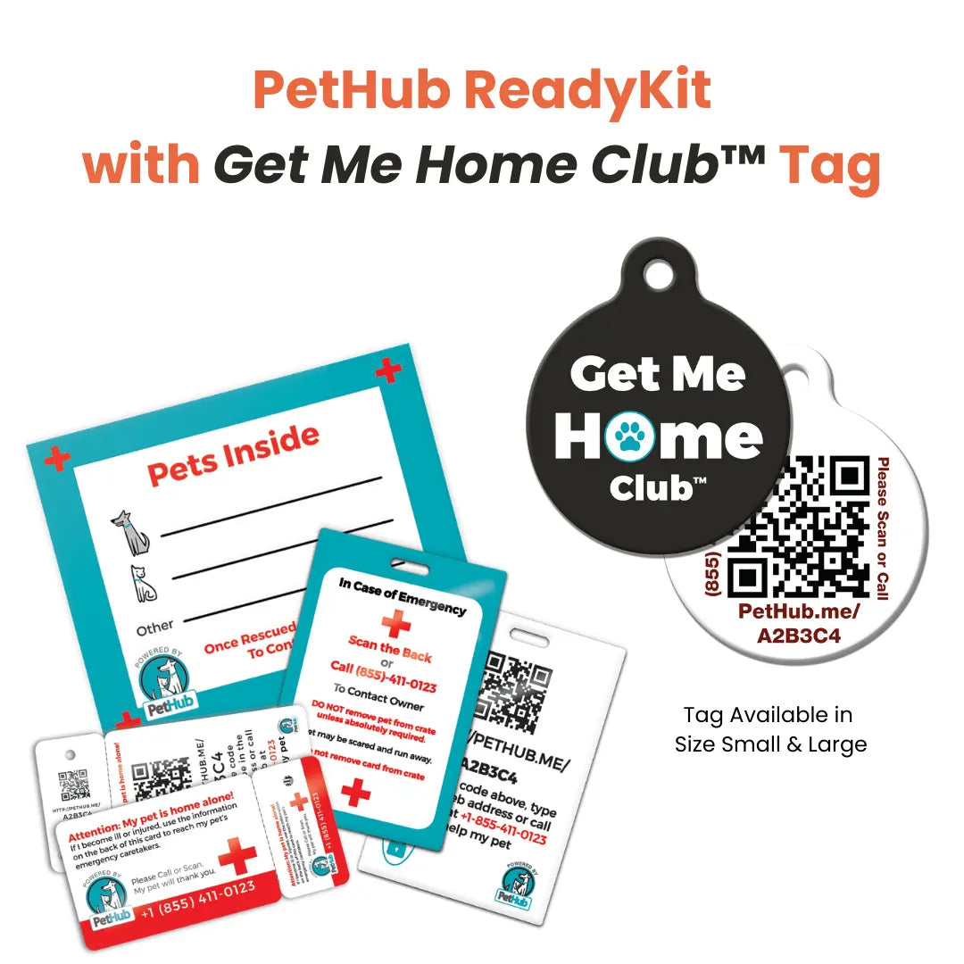 PetHub QR Pet ID Comprehensive ReadyKit – Complete Emergency Kit PetHub