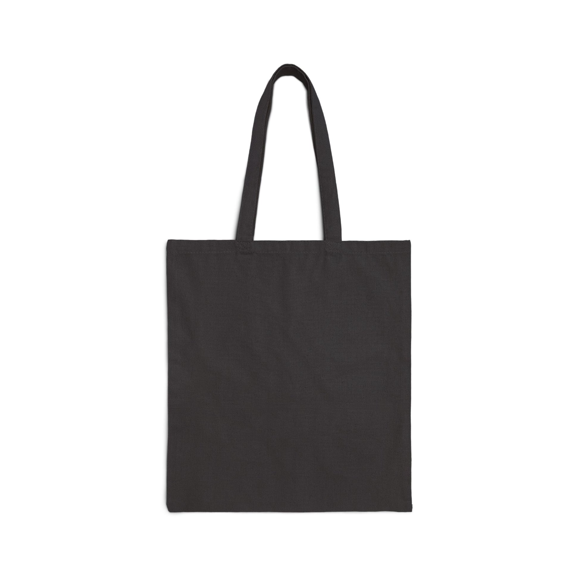 Cozy Cabin Retreat Tote, mountain silhouette design | cozy lodge aesthetic Printify