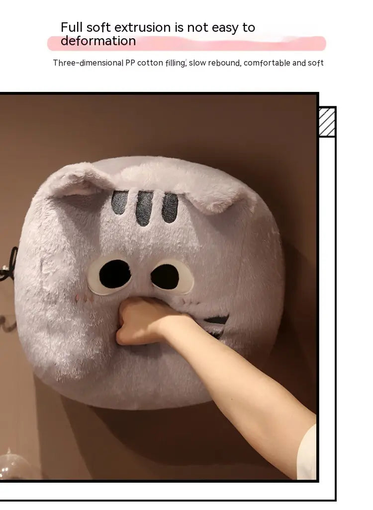 Square Cat Doll Sleeping Pillow Plush Toy