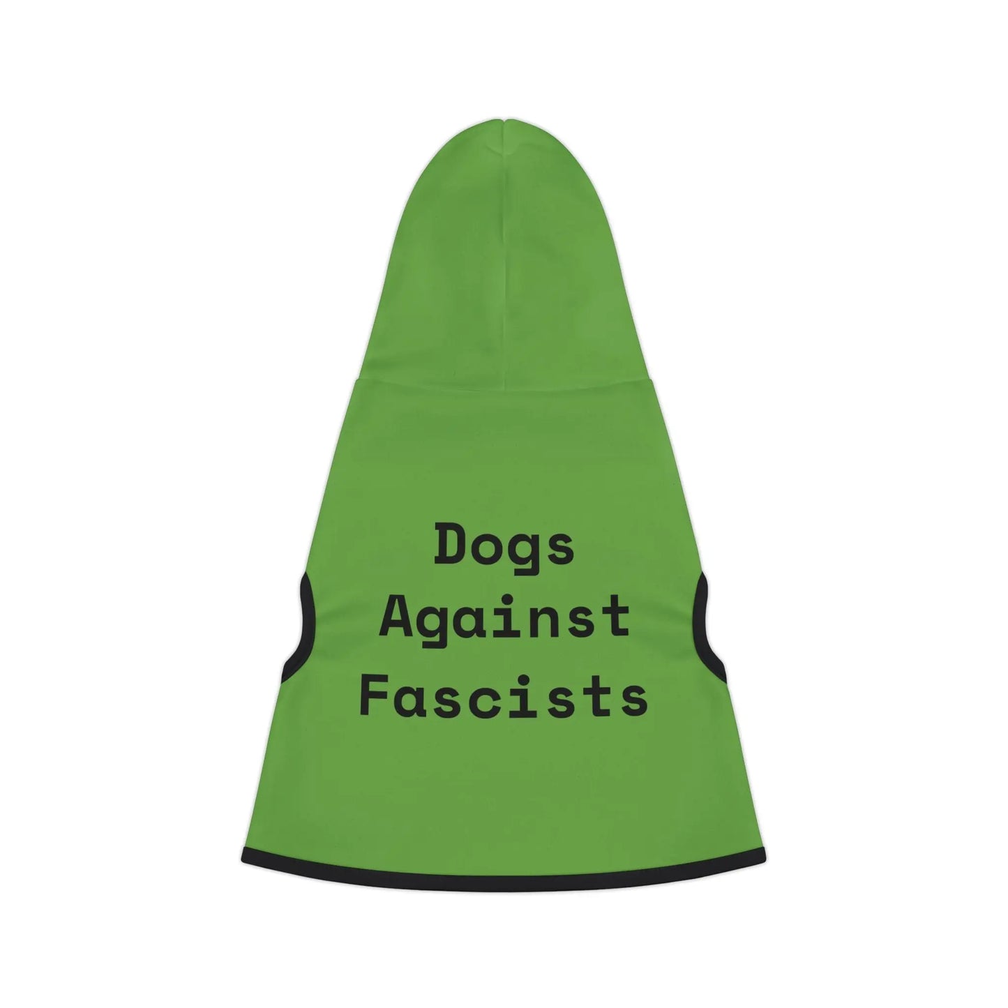 Dogs Against Fascists Pet Hoodie Printify